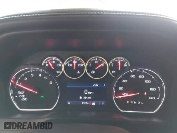 2021 Chevrolet Silverado 1500 LTZ with VIN 3GCUYGET2MG143300, listed as a IAAI auction lot 42164480 with 95,236 mi miles and . Bid and sale history available at DreamBid. Image 7.