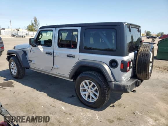 2023 Jeep Wrangler Willys с VIN 1C4HJXDNXPW702199, выставлен на аукционе Copart как лот 53815985 с пробегом 24 943 миль миль и Чистый • Clean title. История ставок и продаж доступна на DreamBid. Изображение 2.