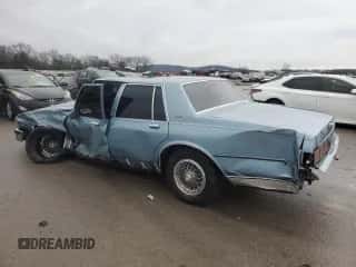 1987 Chevrolet Caprice Classic с VIN 1G1BN51HXHX145814, выставлен на аукционе Copart как лот 43583355 с пробегом 33 452 миль миль и Чистый • Clean title. История ставок и продаж доступна на DreamBid. Изображение 2.