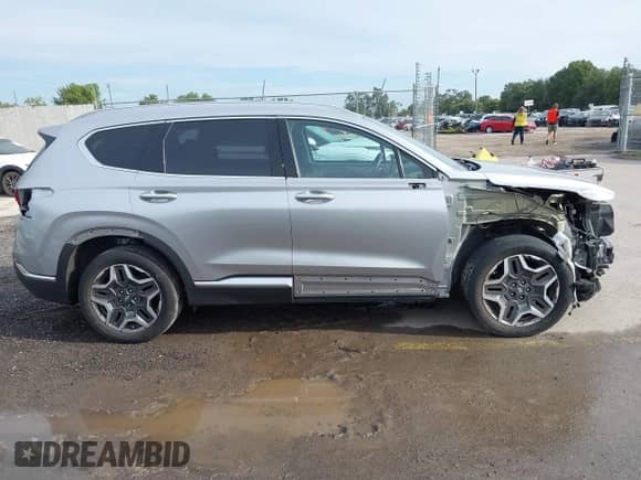 2021 Hyundai Santa Fe Limited with VIN 5NMS44AL2MH344965, listed as a IAAI auction lot 43247706 with 32,452 mi miles and . Bid and sale history available at DreamBid. Image 13.