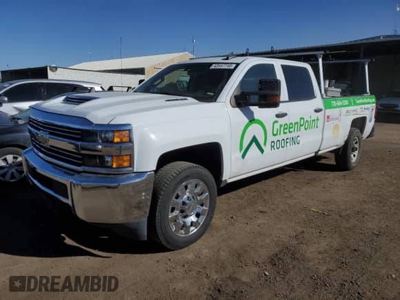 2017 Chevrolet Silverado 3500HD Work Truck с VIN 1GC4KYCY8HF198444, выставлен на аукционе Copart как лот 43447745 с пробегом 153 956 миль миль и Списание • Salvage title. История ставок и продаж доступна на DreamBid. Изображение 1.