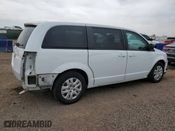 2018 Dodge Grand Caravan SE Plus with VIN 2C4RDGBG8JR304733, listed as a Copart auction lot 70992905 with 339,291 mi miles and Salvage title. Bid and sale history available at DreamBid. Image 3.