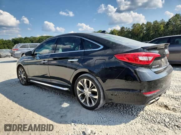 2015 Hyundai Sonata Limited with VIN 5NPE34AB4FH111067, listed as a Copart auction lot 81361405 with 177,509 mi miles and Salvage title. Bid and sale history available at DreamBid. Image 2.