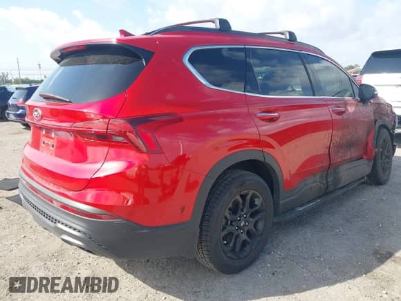 2022 Hyundai Santa Fe XRT with VIN 5NMS64AJ0NH399022, listed as a IAAI auction lot 41717818 with 48,043 mi miles and . Bid and sale history available at DreamBid. Image 4.