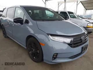 2023 Honda Odyssey Sport z VIN 5FNRL6H75PB074822, wystawiony jako IAAI lot #42040120 z przebiegiem 158 657 mil mil oraz . Historia ofert i sprzedaży dostępna na DreamBid. Obrazek 1.