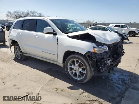 2016 Jeep Grand Cherokee Summit with VIN 1C4RJFJT9GC367181, listed as a Copart auction lot 47793755 with 127,042 mi miles and Salvage title. Bid and sale history available at DreamBid. Image 4.