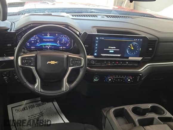 2024 Chevrolet Silverado 1500 LT z VIN 1GCRDDEK1RZ155405, wystawiony jako IAAI lot #43589544 z przebiegiem 50 431 mil mil oraz . Historia ofert i sprzedaży dostępna na DreamBid. Obrazek 16.