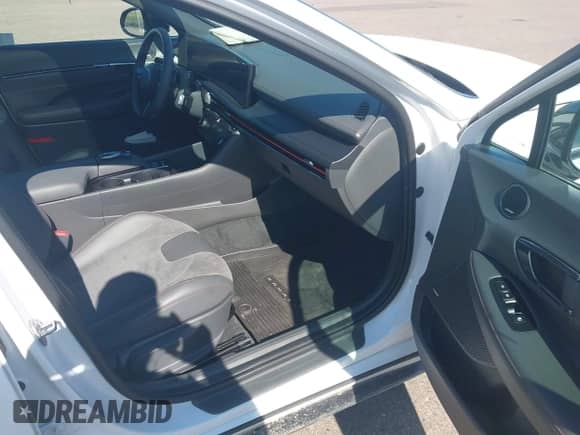 2024 Hyundai Sonata N Line with VIN KMHL54JC7RA351540, listed as a IAAI auction lot 42682713 with 11,250 mi miles and . Bid and sale history available at DreamBid. Image 5.