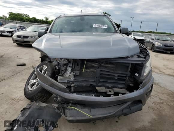 2019 Chevrolet Colorado 2WD Z71 с VIN 1GCGSDENXK1187023, выставлен на аукционе Copart как лот 55303665 с пробегом 52 297 миль миль и Списание • Salvage title. История ставок и продаж доступна на DreamBid. Изображение 5.