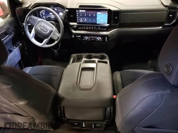 2023 GMC Sierra 1500 SLE with VIN 1GTUUBEDXPZ131441, listed as a Copart auction lot 42298305 with 15,852 mi miles and Salvage title. Bid and sale history available at DreamBid. Image 8.