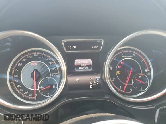 2019 Mercedes-Benz GLS 63 AMG z VIN 4JGDF7FE8KB219934, wystawiony jako Copart lot #69284755 z przebiegiem 102 781 mil mil oraz Szkoda całkowita • Salvage title. Historia ofert i sprzedaży dostępna na DreamBid. Obrazek 9.