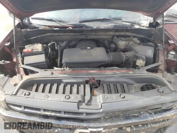 2021 Chevrolet Silverado 1500 LT Trail Boss with VIN 1GCPYFEL2MZ386824, listed as a Copart auction lot 76760034 with 70,008 mi miles and Salvage title. Bid and sale history available at DreamBid. Image 11.