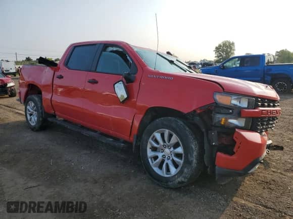 2020 Chevrolet Silverado 1500 Custom z VIN 3GCPYBEK6LG373766, wystawiony jako Copart lot #71197345 z przebiegiem 63 075 mil mil oraz Szkoda całkowita • Salvage title. Historia ofert i sprzedaży dostępna na DreamBid. Obrazek 4.