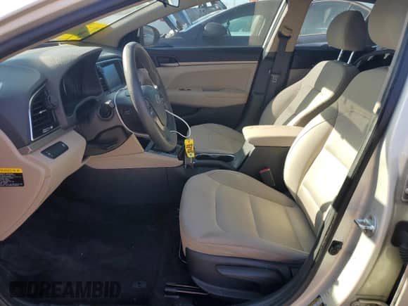 2017 Hyundai Elantra Value Edition with VIN 5NPD84LFXHH117911, listed as a Copart auction lot 82142225 with 55,961 mi miles and Salvage title. Bid and sale history available at DreamBid. Image 7.