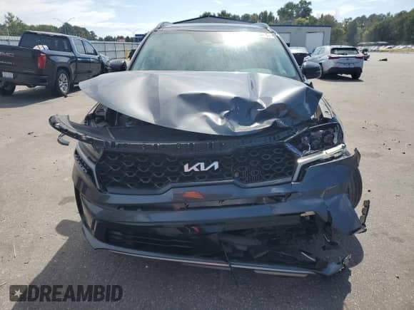 2022 Kia Sorento SX z VIN 5XYRK4LFXNG100570, wystawiony jako Copart lot #81514445 z przebiegiem 86 202 mil mil oraz Szkoda całkowita • Salvage title. Historia ofert i sprzedaży dostępna na DreamBid. Obrazek 5.