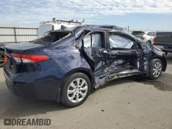 2021 Toyota Corolla LE с VIN JTDEPMAE9MJ180128, выставлен на аукционе Copart как лот 81996935 с пробегом 76 596 миль миль и Списание • Salvage title. История ставок и продаж доступна на DreamBid. Изображение 3.