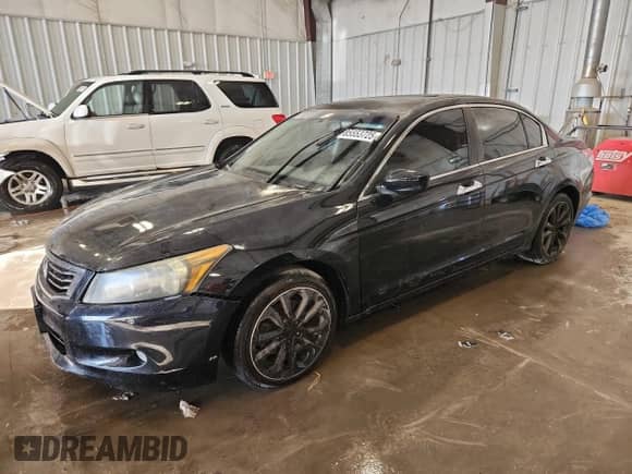2009 Honda Accord EX-L with VIN 1HGCP368X9A015380, listed as a Copart auction lot 85553725 with 96,927 mi miles and Clean title. Bid and sale history available at DreamBid. Image 1.