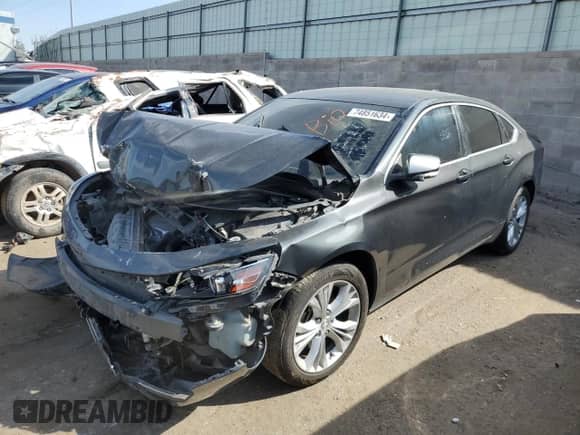 2015 Chevrolet Impala LT with VIN 2G1115SL9F9230066, listed as a Copart auction lot 53831815 with Not provided miles and Salvage title. Bid and sale history available at DreamBid. Image 1.