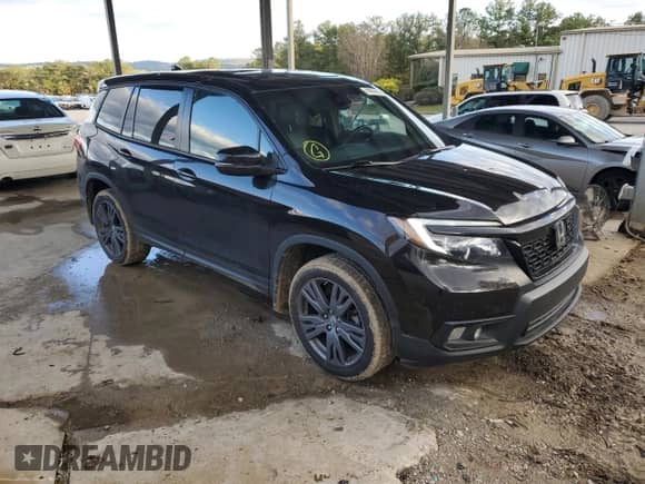 2021 Honda Passport EX-L z VIN 5FNYF8H55MB021255, wystawiony jako Copart lot #89906815 z przebiegiem 110 545 mil mil oraz Szkoda całkowita • Salvage title. Historia ofert i sprzedaży dostępna na DreamBid. Obrazek 4.