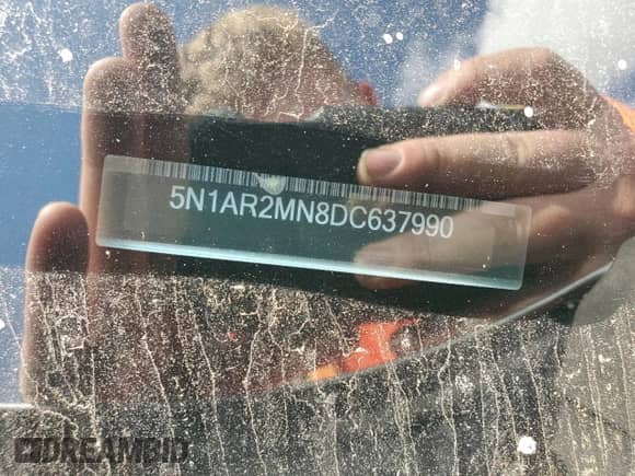 2013 Nissan Pathfinder SL с VIN 5N1AR2MN8DC637990, выставлен на аукционе Copart как лот 44683245 с пробегом 164 607 миль миль и Списание • Salvage title. История ставок и продаж доступна на DreamBid. Изображение 13.