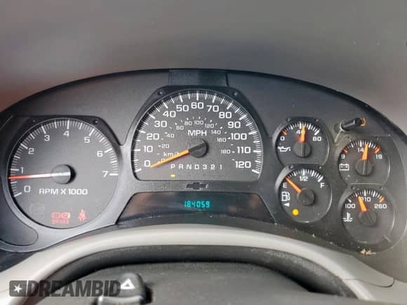 2008 Chevrolet TrailBlazer 2LT с VIN 1GNDS13S182125482, выставлен на аукционе Copart как лот 71184575 с пробегом 184 059 миль миль и Списание • Salvage title. История ставок и продаж доступна на DreamBid. Изображение 9.