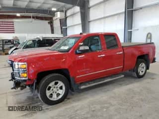 2014 Chevrolet Silverado 1500 LTZ z VIN 1GCVKSEC8EZ245078, wystawiony jako Copart lot #85300205 z przebiegiem 102 947 mil mil oraz Szkoda całkowita • Salvage title. Historia ofert i sprzedaży dostępna na DreamBid. Obrazek 1.