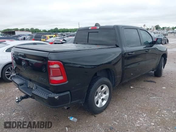 2020 Ram 1500 Big Horn with VIN 1C6RRFFG7LN273861, listed as a IAAI auction lot 42184889 with 75,679 mi miles and . Bid and sale history available at DreamBid. Image 4.