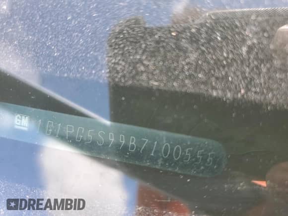 2011 Chevrolet Cruze 2LT with VIN 1G1PG5S99B7100555, listed as a Copart auction lot 84569885 with 116,689 mi miles and Clean title. Bid and sale history available at DreamBid. Image 12.