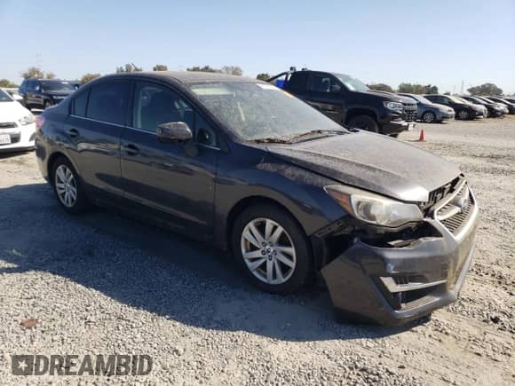 2015 Subaru Impreza Premium with VIN JF1GJAC64FH016932, listed as a Copart auction lot 81591285 with Not provided miles and Clean title. Bid and sale history available at DreamBid. Image 4.