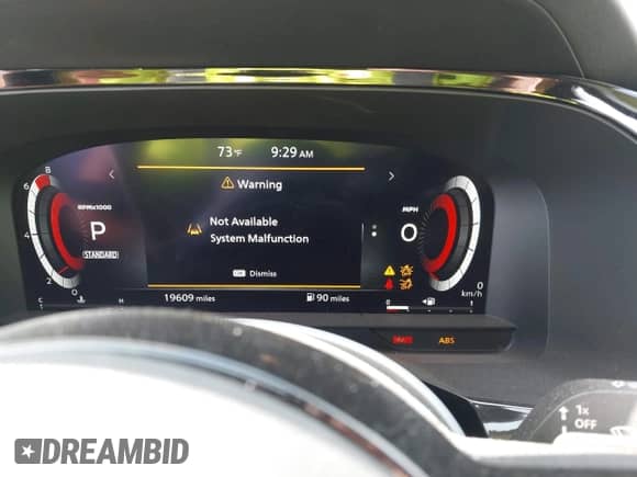 2023 Nissan Pathfinder Platinum with VIN 5N1DR3DG1PC252330, listed as a IAAI auction lot 42030684 with 19,609 mi miles and . Bid and sale history available at DreamBid. Image 7.