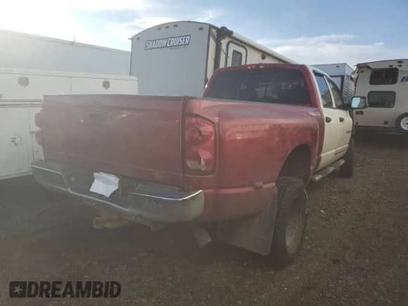 2008 Dodge 3500 Laramie z VIN 3D7MX48A18G229396, wystawiony jako Copart lot #47978865 z przebiegiem Nie podano mil oraz Szkoda całkowita • Salvage title. Historia ofert i sprzedaży dostępna na DreamBid. Obrazek 3.