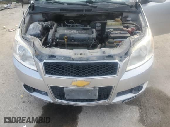 2009 Chevrolet Aveo 1LT with VIN KL1TD66E39B658850, listed as a Copart auction lot 84294385 with 160,378 mi miles and Salvage title. Bid and sale history available at DreamBid. Image 11.