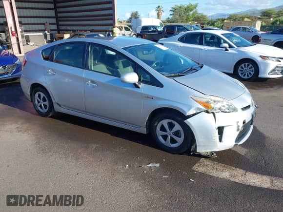 2012 Toyota Prius One with VIN JTDKN3DUXC5507990, listed as a IAAI auction lot 42207854 with 118,068 mi miles and . Bid and sale history available at DreamBid. Image 1.