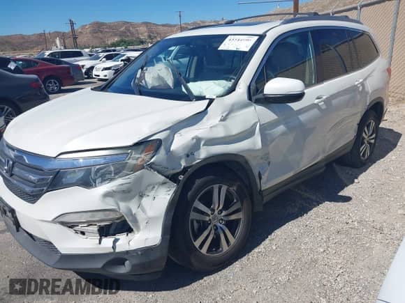 2016 Honda Pilot EX-L z VIN 5FNYF6H7XGB043603, wystawiony jako IAAI lot #43344995 z przebiegiem 211 226 mil mil oraz . Historia ofert i sprzedaży dostępna na DreamBid. Obrazek 6.