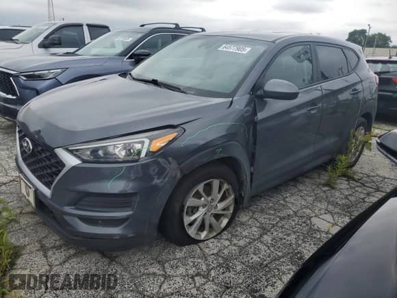 2021 Hyundai Tucson SE with VIN KM8J2CA48MU286966, listed as a Copart auction lot 64577905 with 134,874 mi miles and Salvage title. Bid and sale history available at DreamBid. Image 1.