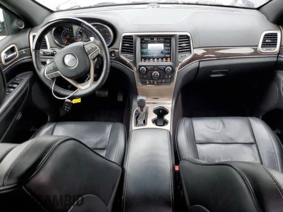2017 Jeep Grand Cherokee Overland with VIN 1C4RJFCG0HC777241, listed as a Copart auction lot 85377925 with 70,467 mi miles and Salvage title. Bid and sale history available at DreamBid. Image 8.