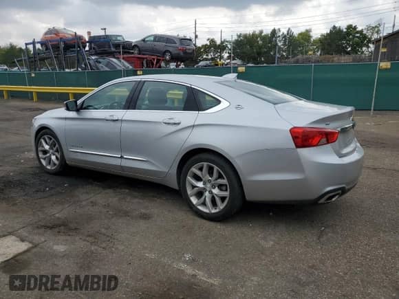 2020 Chevrolet Impala Premier with VIN 2G1105S34L9100517, listed as a Copart auction lot 70155565 with 104,623 mi miles and Salvage title. Bid and sale history available at DreamBid. Image 2.