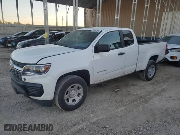 2022 Chevrolet Colorado 4WD Work Truck with VIN 1GCHTBEA8N1194320, listed as a Copart auction lot 73667384 with 23,867 mi miles and Clean title. Bid and sale history available at DreamBid. Image 1.