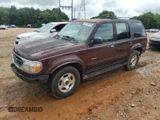 2001 Ford Explorer with VIN 1FMZU75E41ZA10287, listed as a Copart auction lot 59129875 with 229,359 mi miles and Salvage title. Bid and sale history available at DreamBid. Image 1.