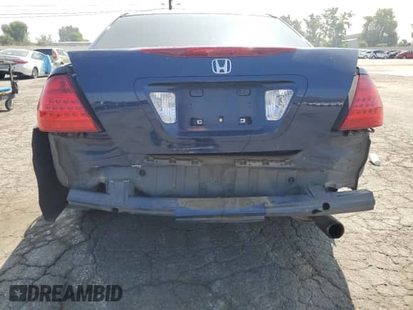 2006 Honda Accord LX with VIN 1HGCM55446A181344, listed as a Copart auction lot 60917765 with 154,099 mi miles and Salvage title. Bid and sale history available at DreamBid. Image 6.