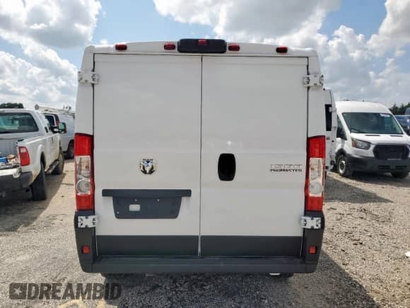2024 Ram ProMaster Cargo Tradesman с VIN 3C6LRVAG3RE144908, выставлен на аукционе Copart как лот 64447025 с пробегом Не указан миль и Списание • Salvage title. История ставок и продаж доступна на DreamBid. Изображение 6.
