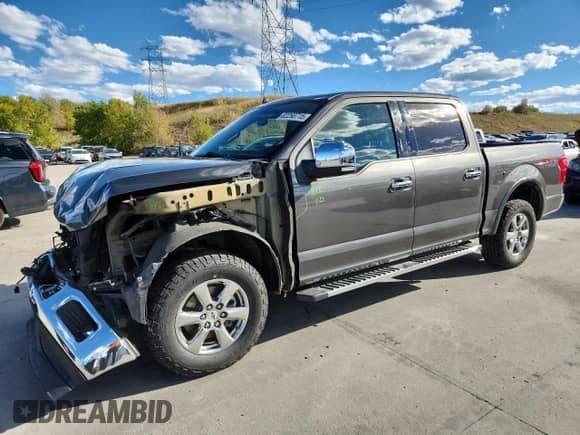 2018 Ford F-150 XLT z VIN 1FTEW1EG1JKC82476, wystawiony jako Copart lot #82260715 z przebiegiem 62 114 mil mil oraz Szkoda całkowita • Salvage title. Historia ofert i sprzedaży dostępna na DreamBid. Obrazek 1.