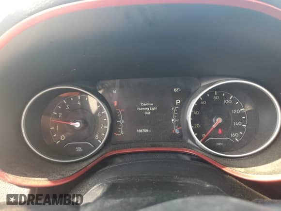 2017 Jeep Compass Trailhawk with VIN 3C4NJDDB3HT630454, listed as a Copart auction lot 63787745 with 166,709 mi miles and Clean title. Bid and sale history available at DreamBid. Image 9.