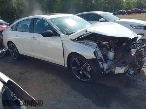 2025 Honda Accord Sport с VIN 1HGCY2F52SA039109, выставлен на аукционе IAAI как лот 42968241 с пробегом 2 109 миль миль и . История ставок и продаж доступна на DreamBid. Изображение 1.