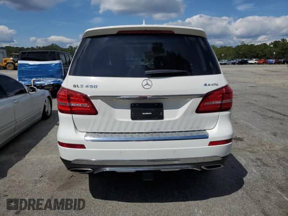 2017 Mercedes-Benz GLS 450 with VIN 4JGDF6EEXHA789119, listed as a Copart auction lot 80356525 with 179,013 mi miles and Clean title. Bid and sale history available at DreamBid. Image 6.
