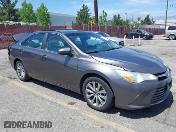 2016 Toyota Camry LE with VIN 4T1BD1FK3GU198549, listed as a IAAI auction lot 42078784 with 256,300 mi miles and . Bid and sale history available at DreamBid. Image 1.