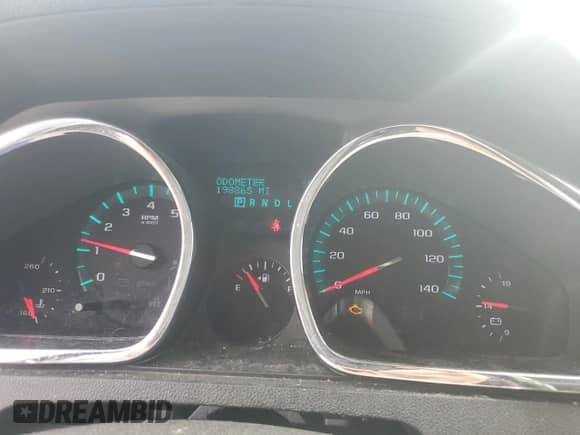 2009 Chevrolet Traverse 1LT with VIN 1GNER23D39S135763, listed as a Copart auction lot 64082415 with 198,865 mi miles and Salvage title. Bid and sale history available at DreamBid. Image 9.