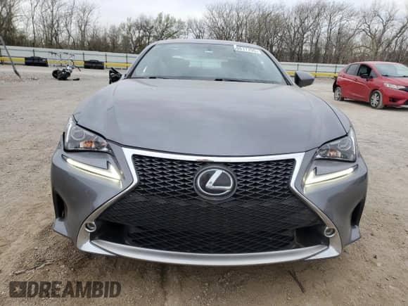 2017 Lexus RC 300 with VIN JTHSM5BC1H5002922, listed as a Copart auction lot 49817705 with 127,865 mi miles and Salvage title. Bid and sale history available at DreamBid. Image 5.
