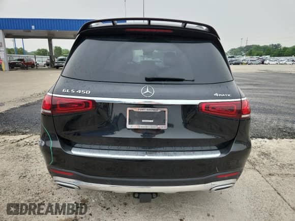 2023 Mercedes-Benz GLS 450 with VIN 4JGFF5KE5PA926599, listed as a Copart auction lot 61068095 with 25,974 mi miles and Salvage title. Bid and sale history available at DreamBid. Image 6.