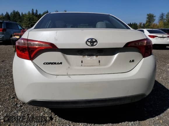 2019 Toyota Corolla L с VIN 5YFBURHE6KP923142, выставлен на аукционе Copart как лот 81446285 с пробегом 122 057 миль миль и Списание • Salvage title. История ставок и продаж доступна на DreamBid. Изображение 6.